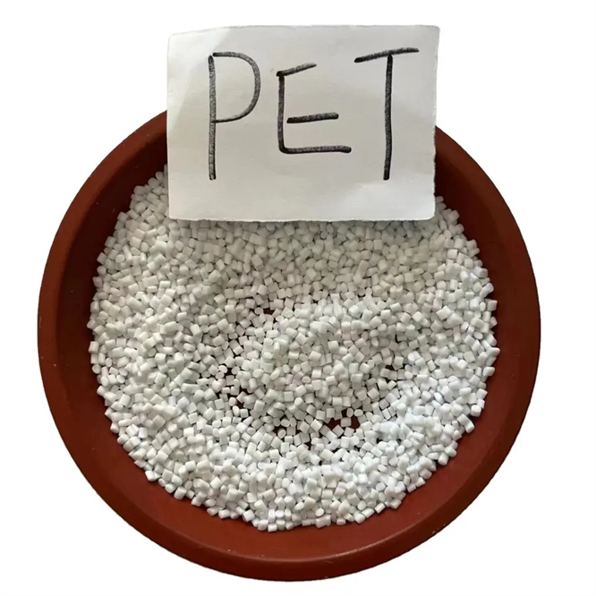 virgin PET resin plastic granules